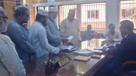 সিলেট-শেওলা চারলেন মহাসড়ক উন্নয়ন প্রকল্প দ্রুত বাস্তবায়নে জামায়াত নেতা সেলিম উদ্দিনের স্মারকলিপি প্রদান
