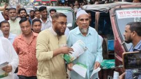 ধানের শীষের প্রতিক নিয়ে জকিগঞ্জে: মাহবুবুল হক চৌধুরী