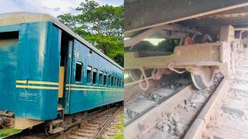 ট্রেন লাইনচ্যুত, ঢাকার সঙ্গে সিলেটের রেল চলাচল বন্ধ