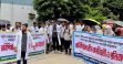 ৬ দফা দাবিতে কর্মবিরতিতে ওসমানী হাসপাতালে ইন্টার্ন চিকিৎসকরা