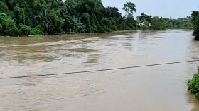 মৌলভীবাজারে বিদৎসীমার ওপরে ৪ নদীর পানি, বন্যার শঙ্কা